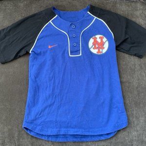 Kid's authentic Nike Mets baseball style t-shirt / size 5